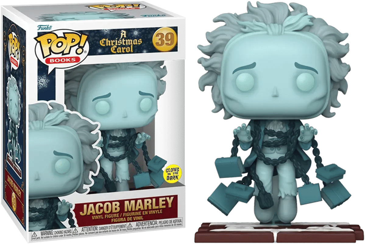 Funko A Christmas Carol - Jacob Marley Glow - in - the - Dark Pop! Vinyl