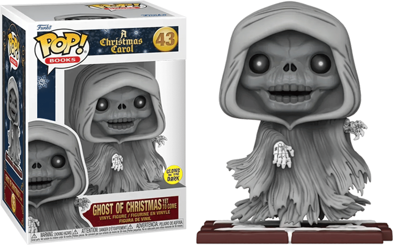 Funko A Christmas Carol - Ghost of Christmas Yet To Come Glow - in - the - Dark Pop! Vinyl