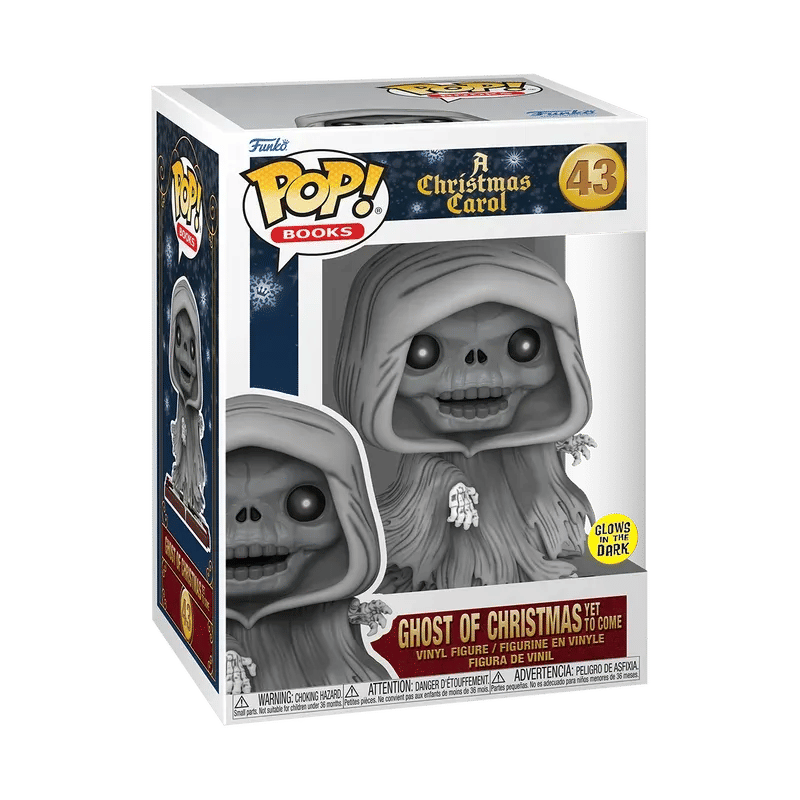 Funko A Christmas Carol - Ghost of Christmas Yet To Come Glow - in - the - Dark Pop! Vinyl