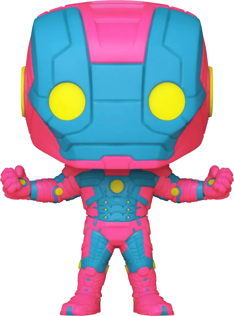 Funko Marvel Comics - Iron Man MkV (Infinity Saga) US Exclusive Black Light Pop! Vinyl [RS]