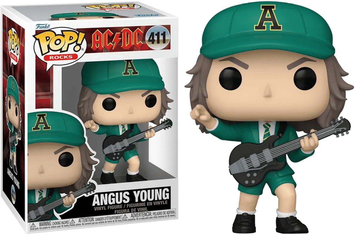 Funko AC/DC - Angus Young (Green Uniform) Pop! Vinyl