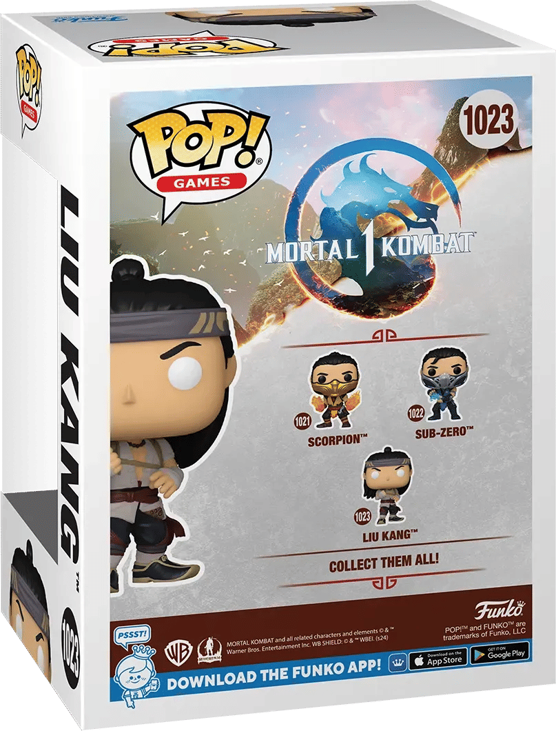Funko Mortal Kombat 1 - Liu Kang (God of Fire) Pop! Vinyl