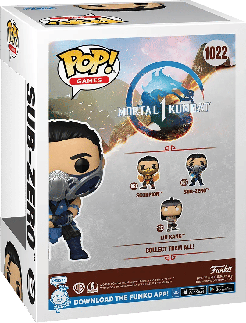 Funko Mortal Kombat 1 - Sub - Zero (Ice Hands) Pop! Vinyl