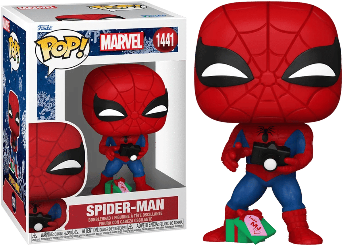 Funko Marvel - Spider - Man with Gift (Holiday) Pop! Vinyl