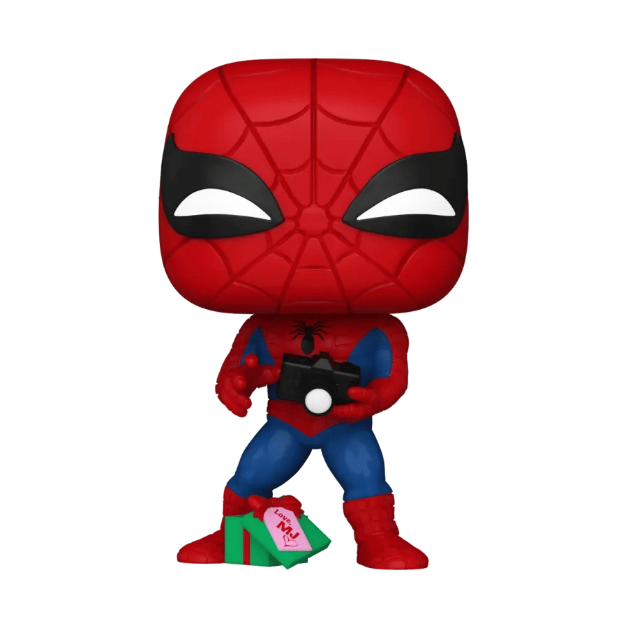 Funko Marvel - Spider - Man with Gift (Holiday) Pop! Vinyl