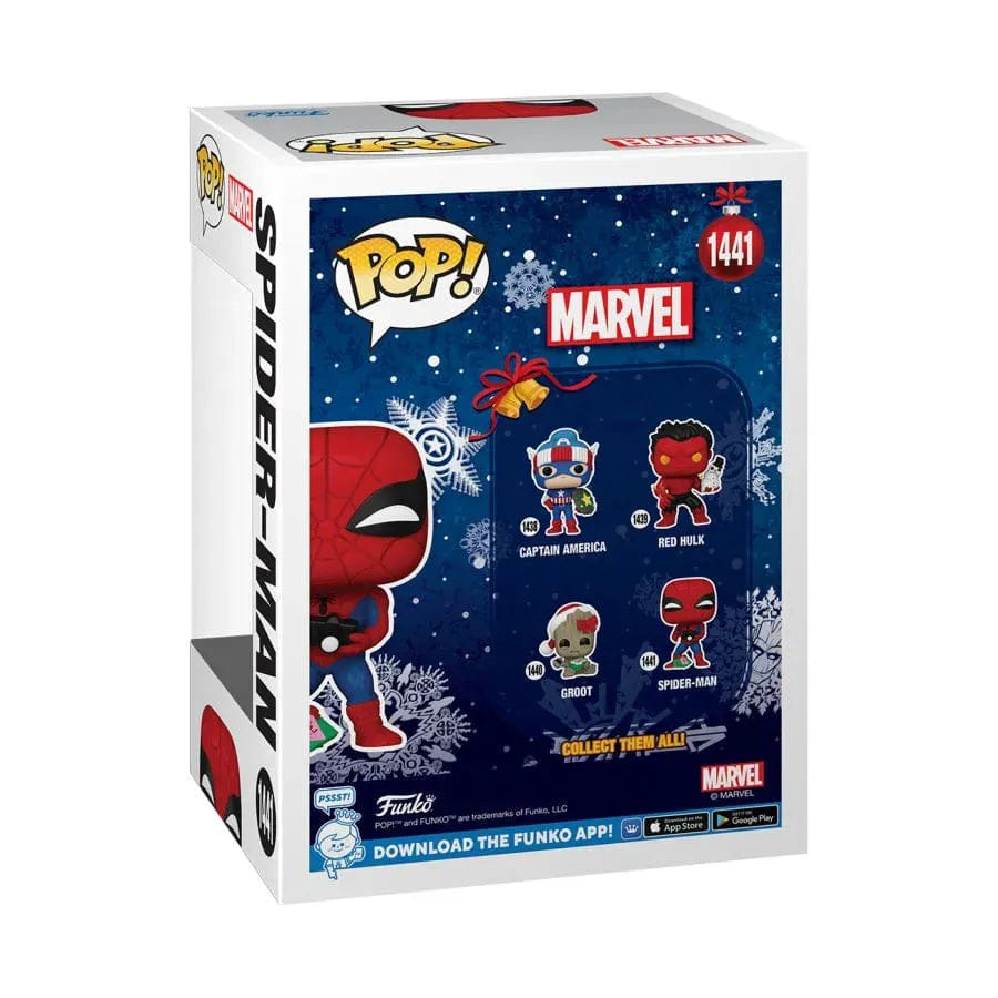 Funko Marvel - Spider - Man with Gift (Holiday) Pop! Vinyl