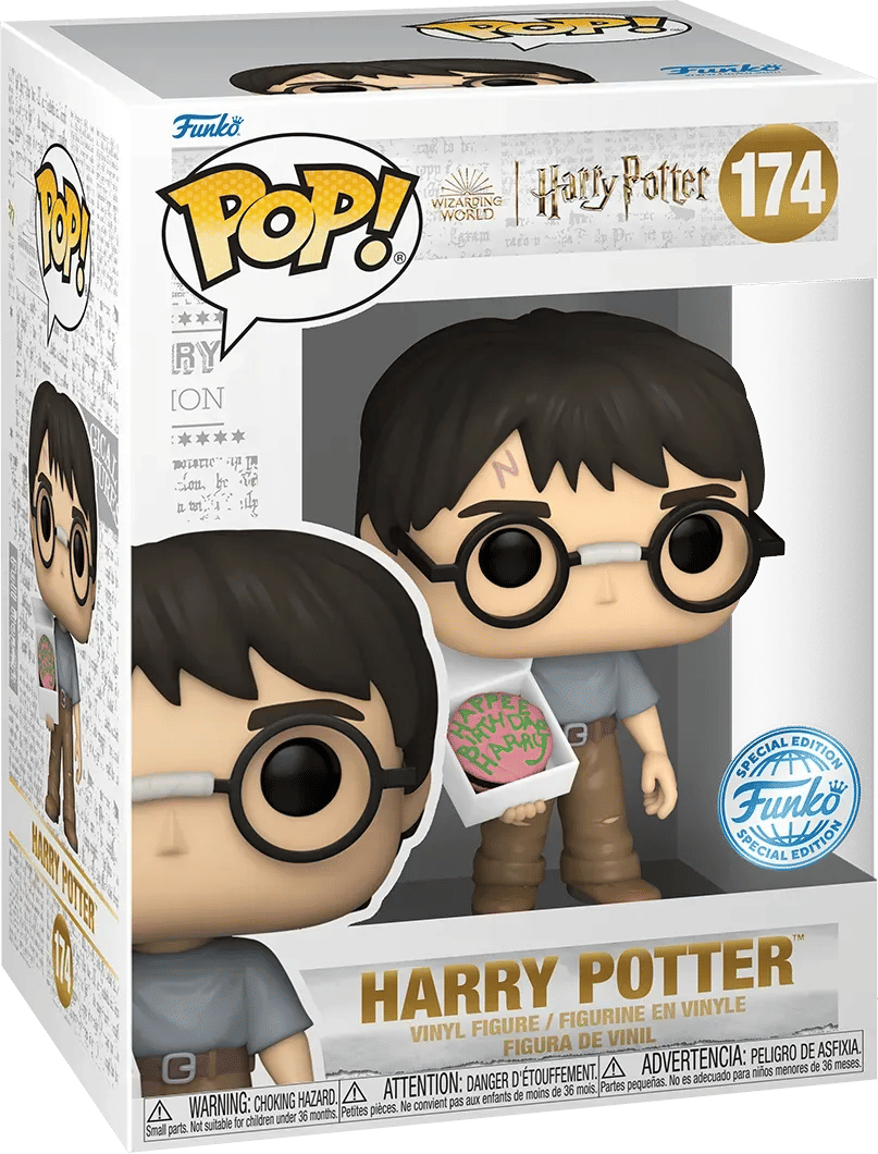 Funko Harry Potter - Harry Potter (with Birthday Cake) US Exclusive Pop! Vinyl [RS]