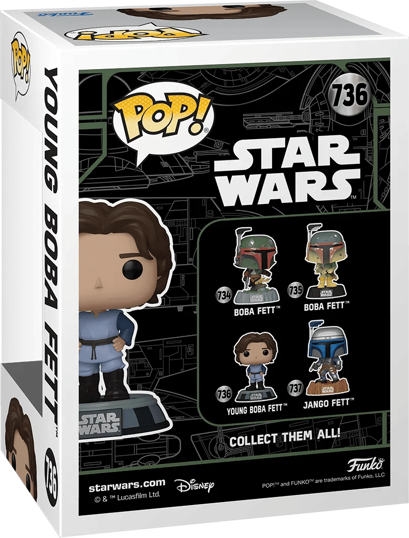 Funko Star Wars: Fett Legacy - Boba Fett (Young) Pop! Vinyl