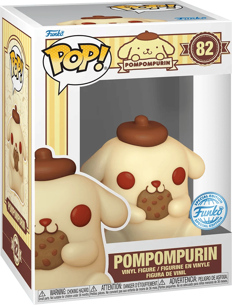 Funko Hello Kitty - Pompompurin (with food) US Exclusive Pop! Vinyl [RS]