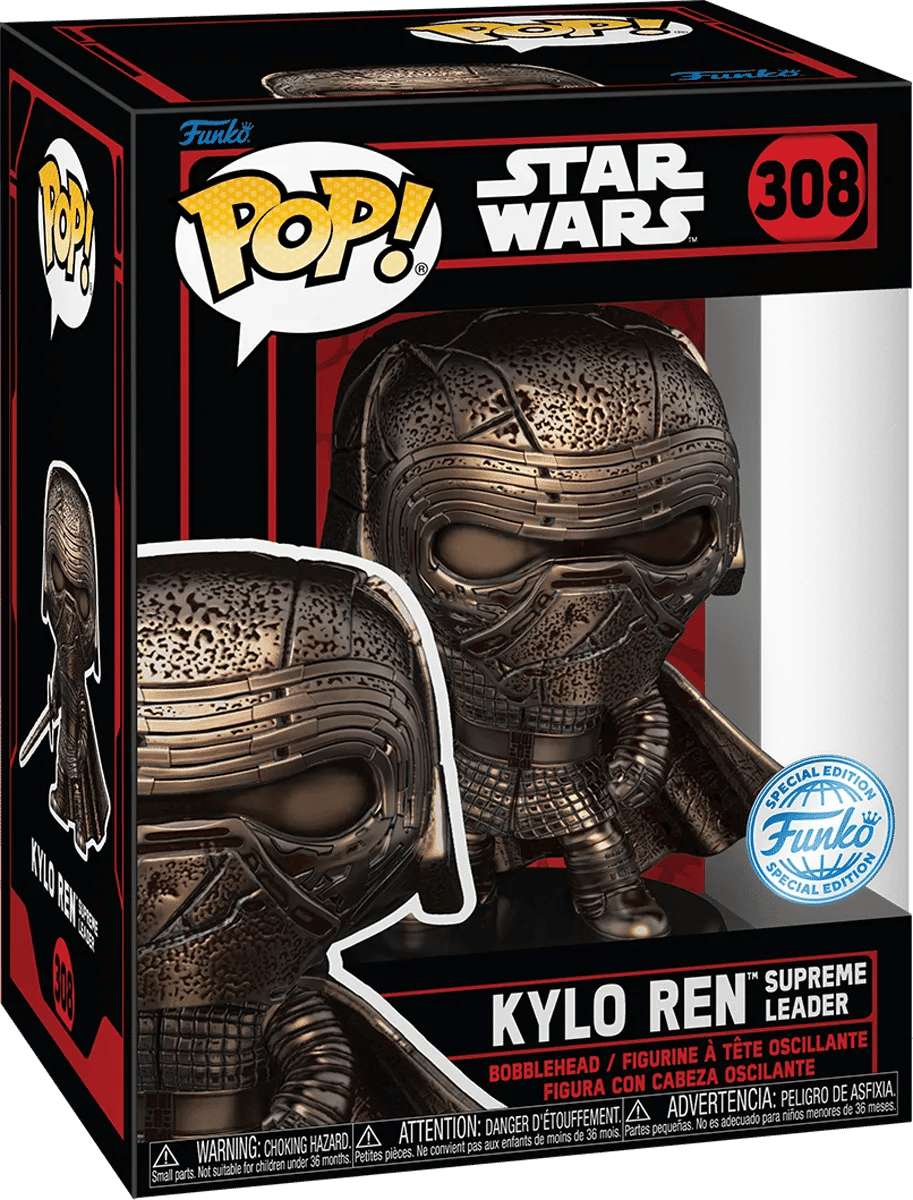 Funko Star Wars: Darkside - Kylo Ren US Exclusive Metallic Pop! Vinyl [RS]
