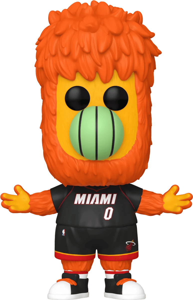 Funko NBA: Mascots - Miami Burnie Pop! Vinyl