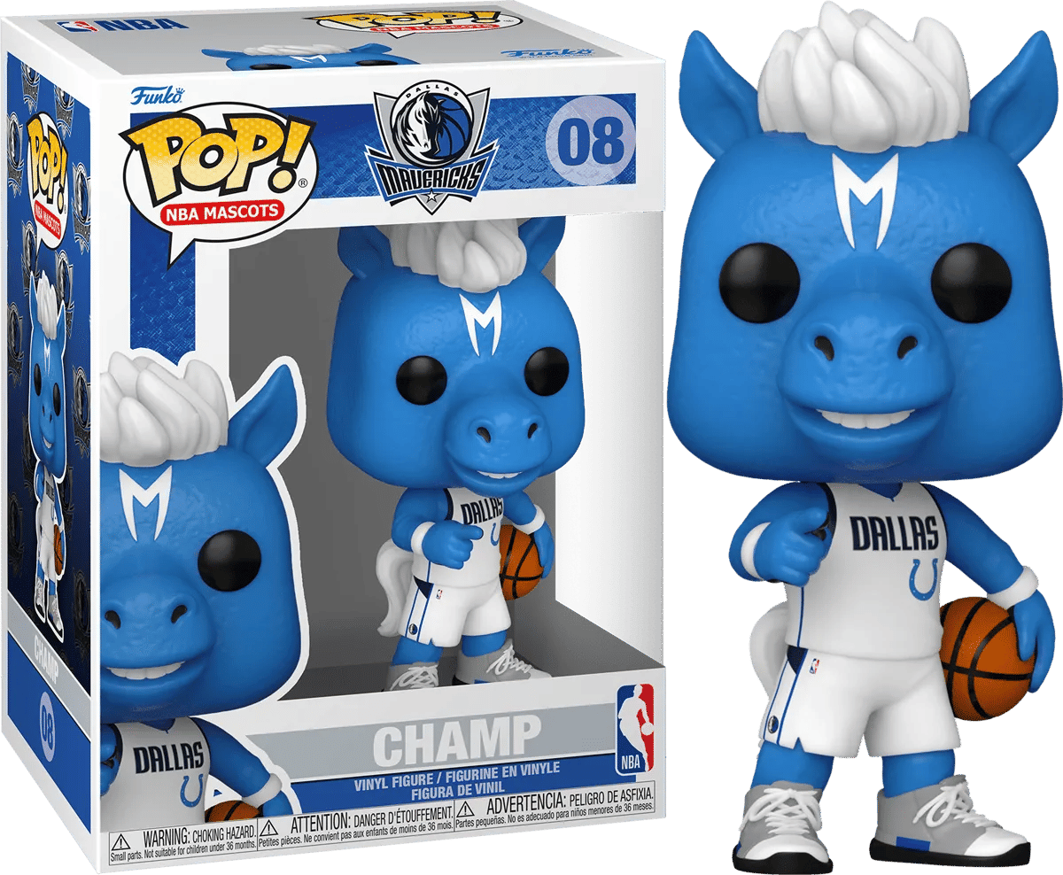 Funko NBA: Mascots - Dallas Champ Pop! Vinyl