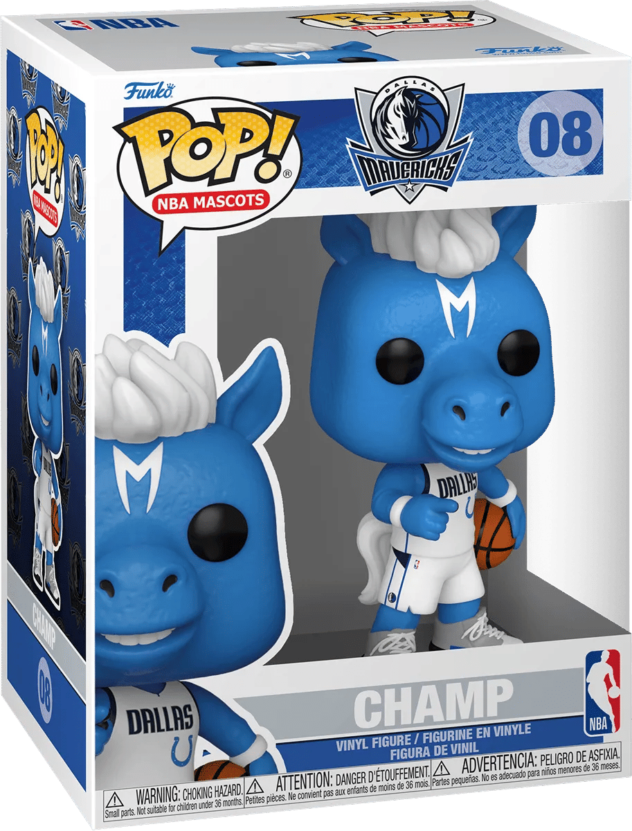 Funko NBA: Mascots - Dallas Champ Pop! Vinyl