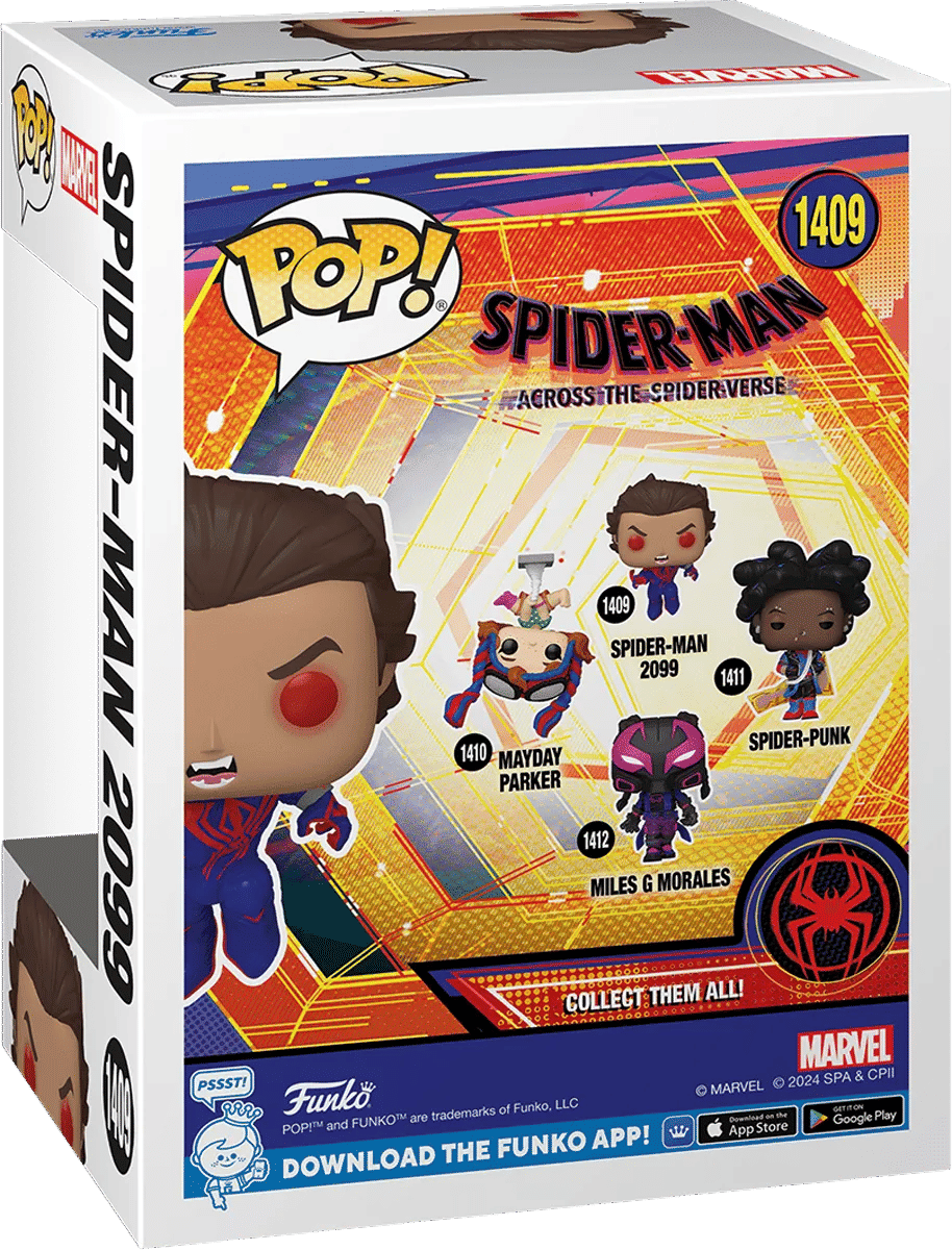 Funko Spider - Man: Across the Spider - Verse - Spiderman 2099 (Unmasked) Pop! Vinyl