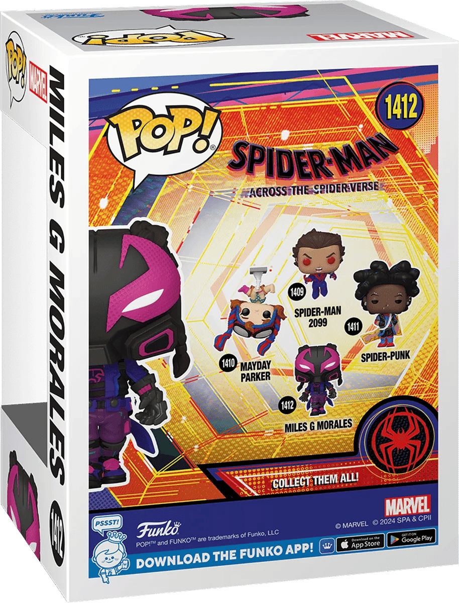 Funko Spider - Man: Across the Spider - Verse - Miles G Morales (Prowler) Pop! Vinyl
