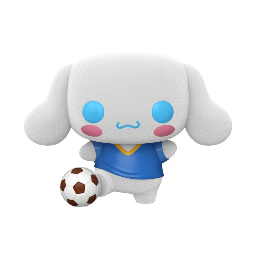 Funko Sanrio - Cinnamoroll (with Soccer Ball) US Exclusive Flocked Pop! Vinyl [RS]