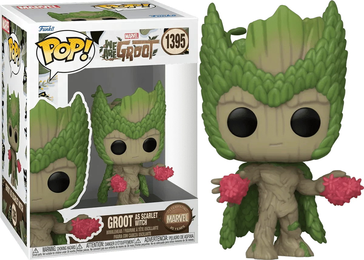 Funko We Are Groot - Groot Scarlet Witch (Marvel: 85th Anniversary) Pop! Vinyl