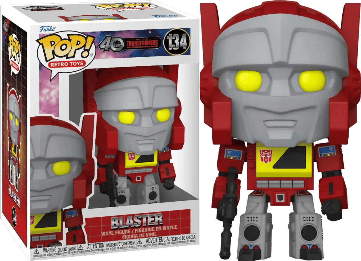 Funko Transformers: Generation 1 - Blaster Pop! Vinyl