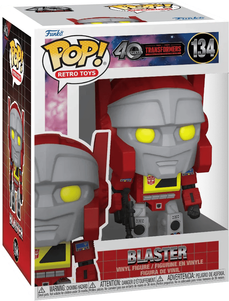 Funko Transformers: Generation 1 - Blaster Pop! Vinyl