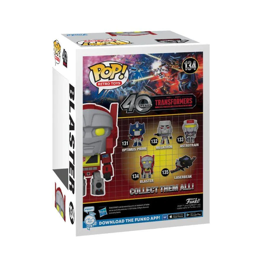 Funko Transformers: Generation 1 - Blaster Pop! Vinyl