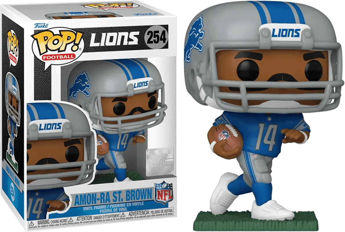 Funko NFL: Lions - Amon - Ra St. Brown Pop! Vinyl