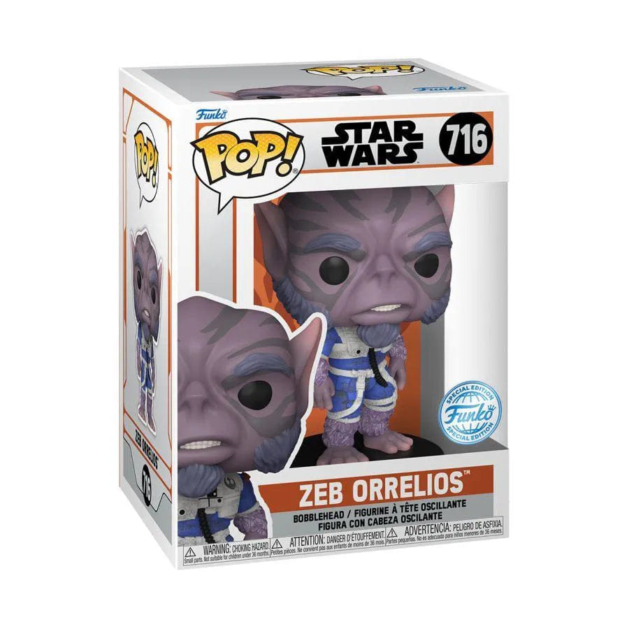 Funko Star Wars: The Mandalorian - Zeb Orrelios US Exclusive Pop! Vinyl [RS]