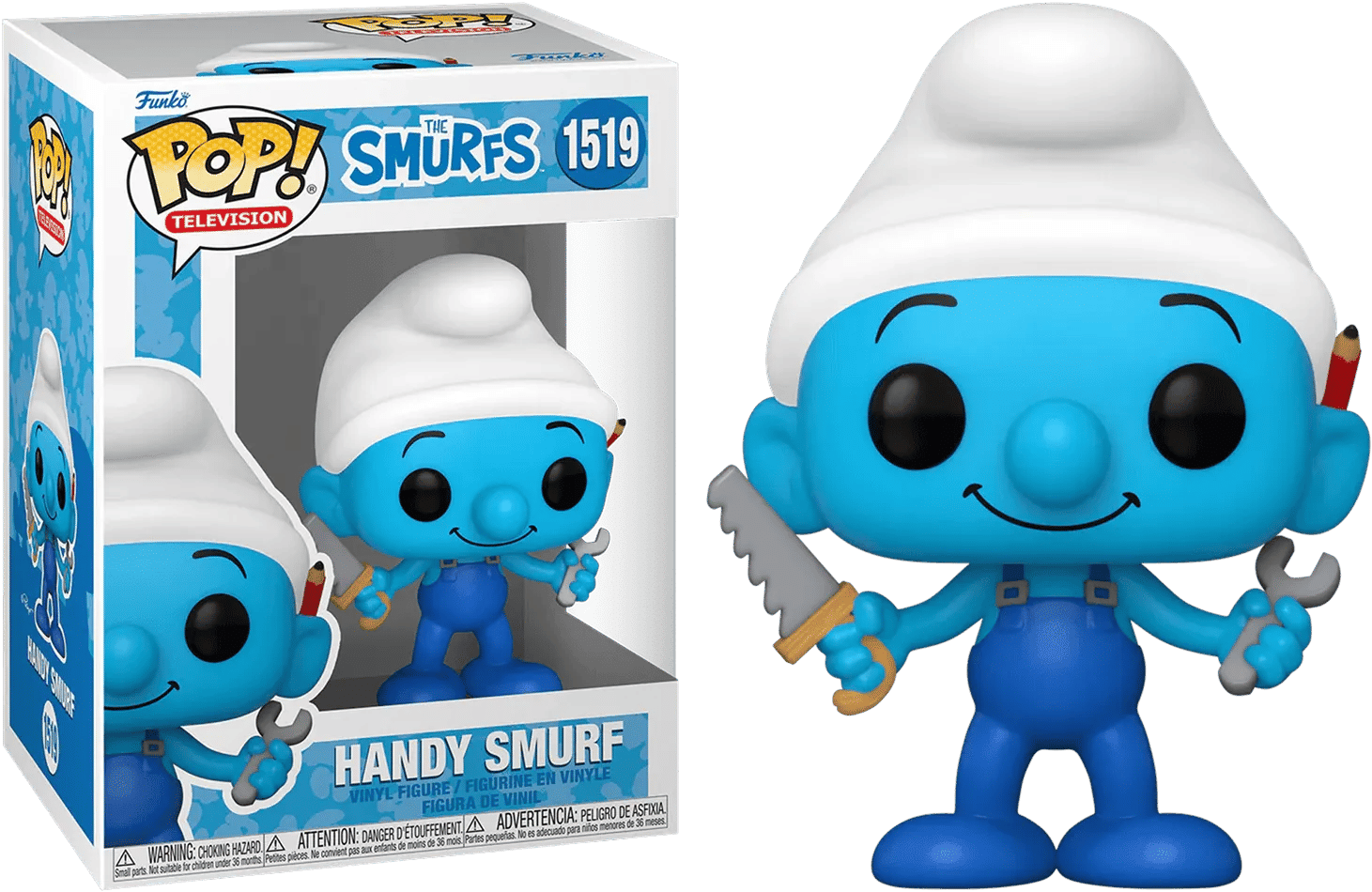 Funko Smurfs - Handy Smurf Pop! Vinyl