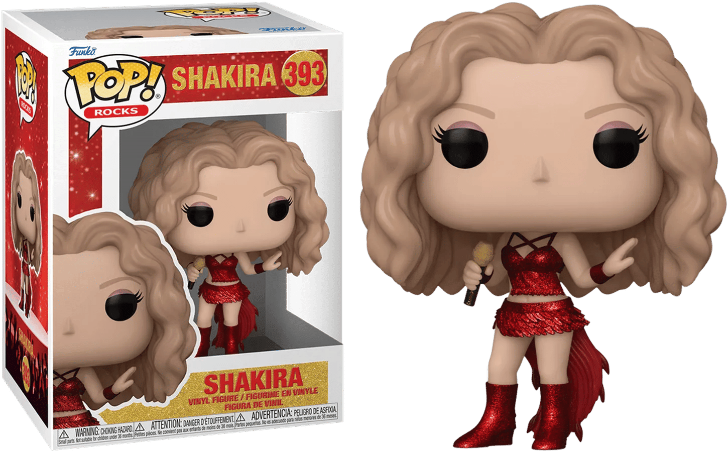 Funko Shakira - Super Bowl LIV Halftime Show Diamond Glitter Pop! Vinyl