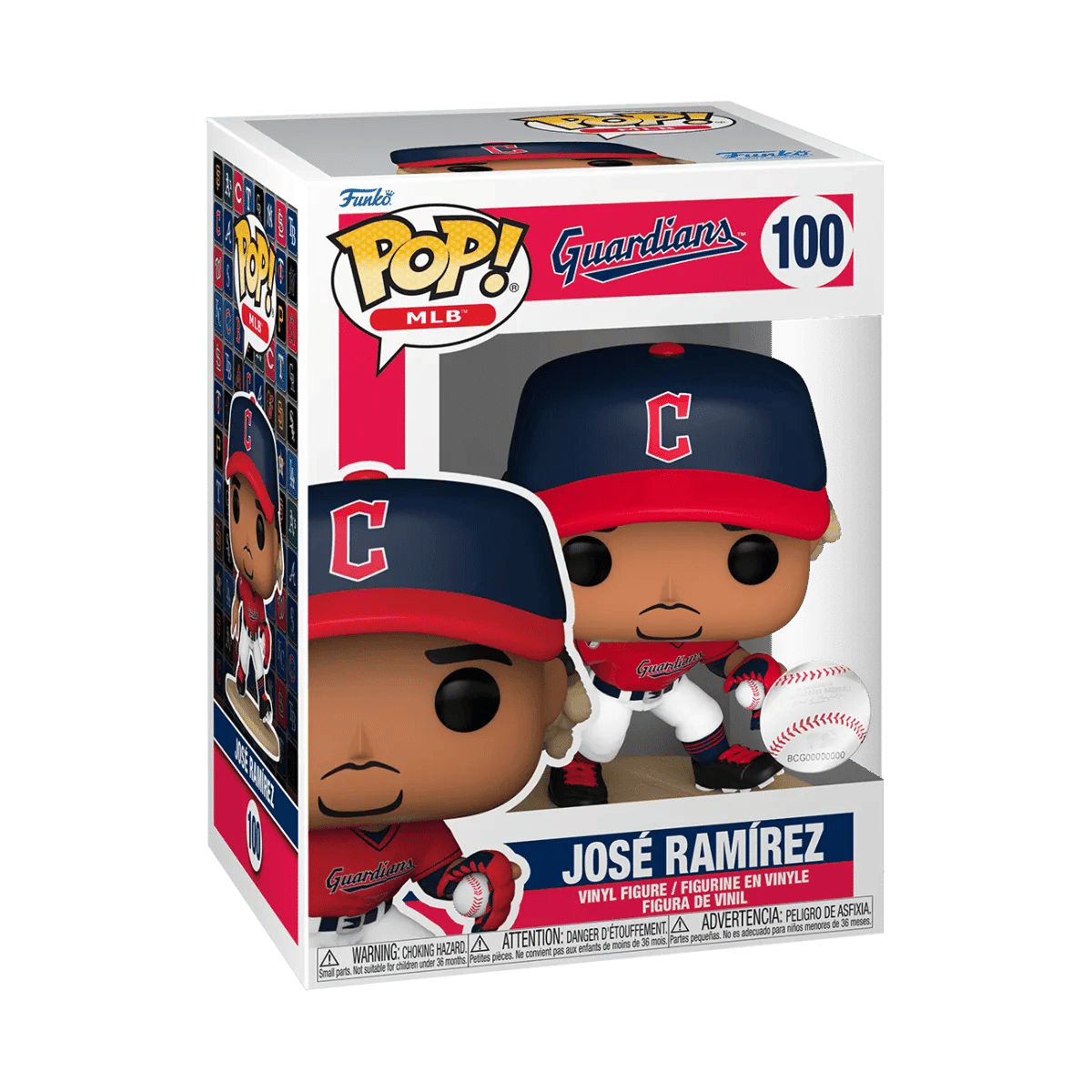 Funko MLB: Guardians - Jose Ramirez Pop! Vinyl