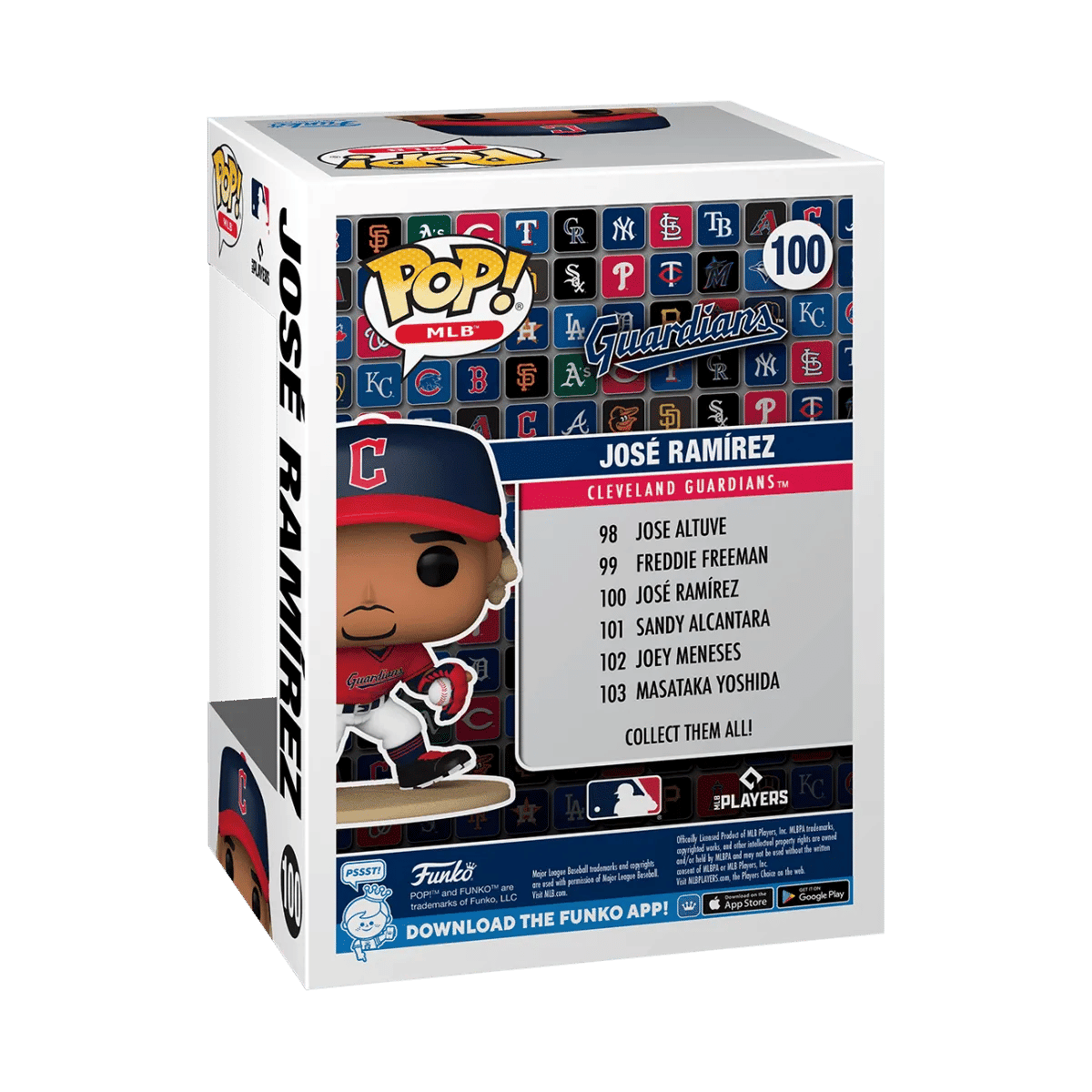 Funko MLB: Guardians - Jose Ramirez Pop! Vinyl