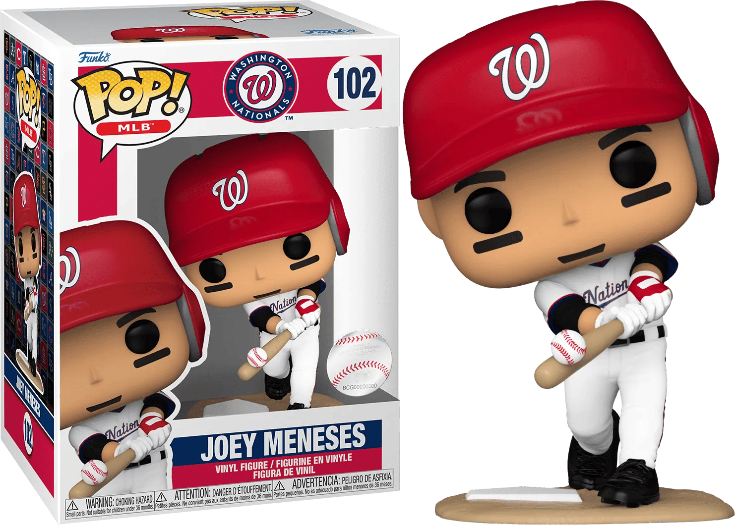 Funko MLB: Nationals - Joey Meneses Pop! Vinyl