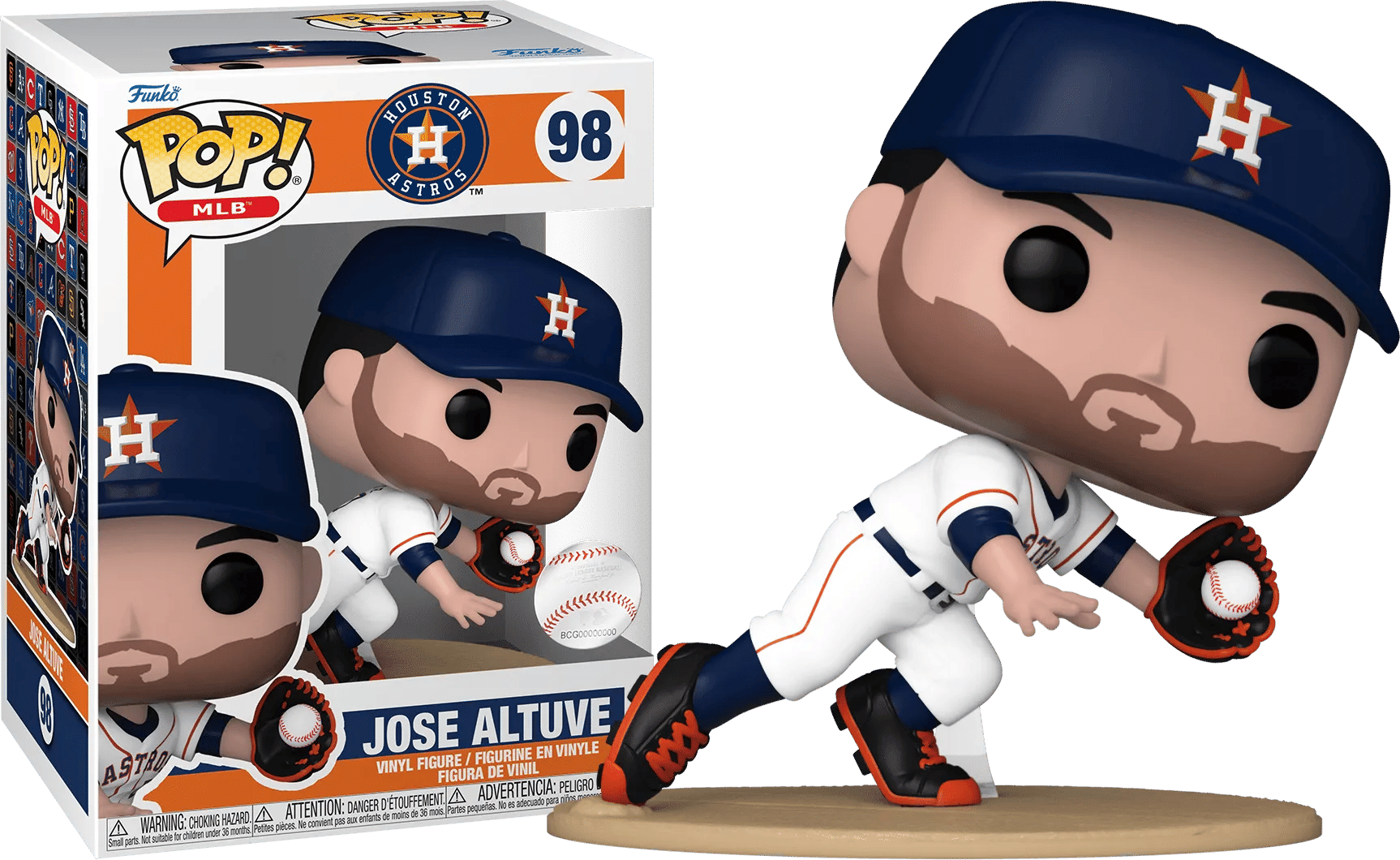 Funko MLB: Astros - Jose Altuve (catching) Pop! Vinyl