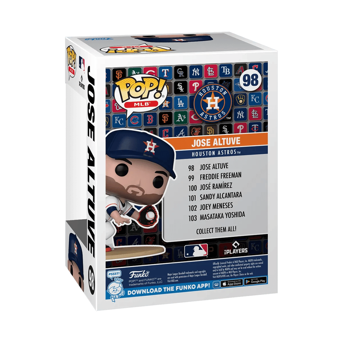 Funko MLB: Astros - Jose Altuve (catching) Pop! Vinyl