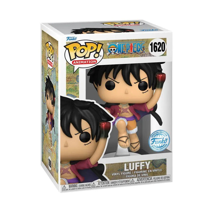 Funko One Piece - Luffy Uppercut US Exclusive Metallic Pop! Vinyl [RS]