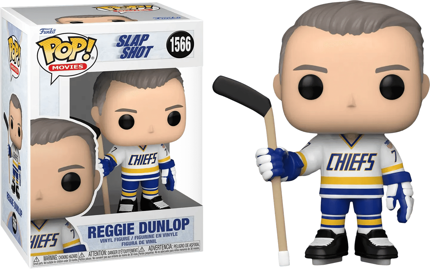 Funko Slap Shot - Reggie Dunlop Pop! Vinyl