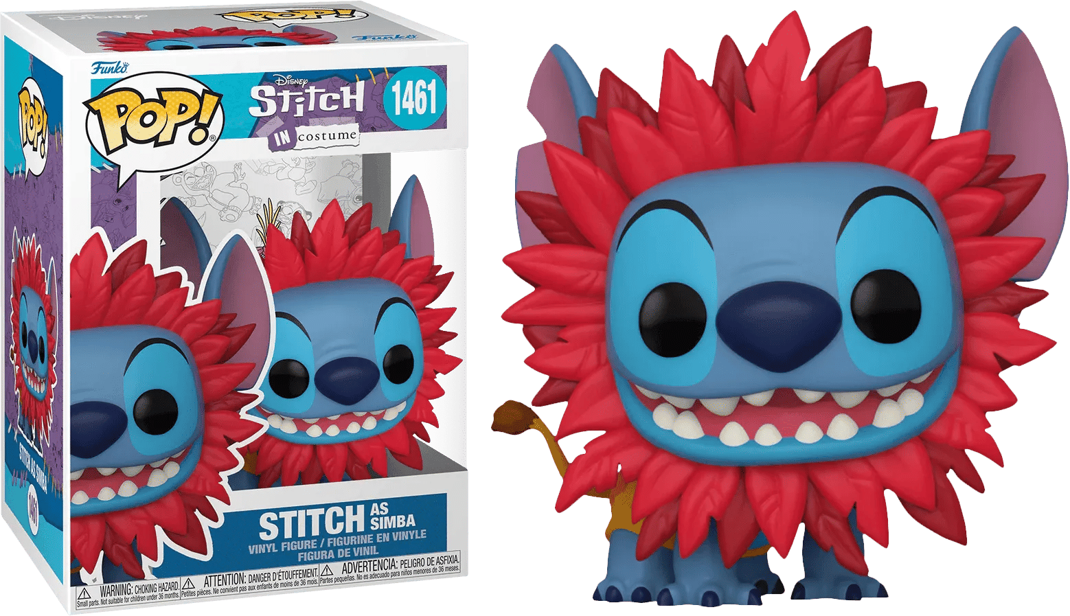 Funko Disney - Stitch Simba Costume Pop! Vinyl