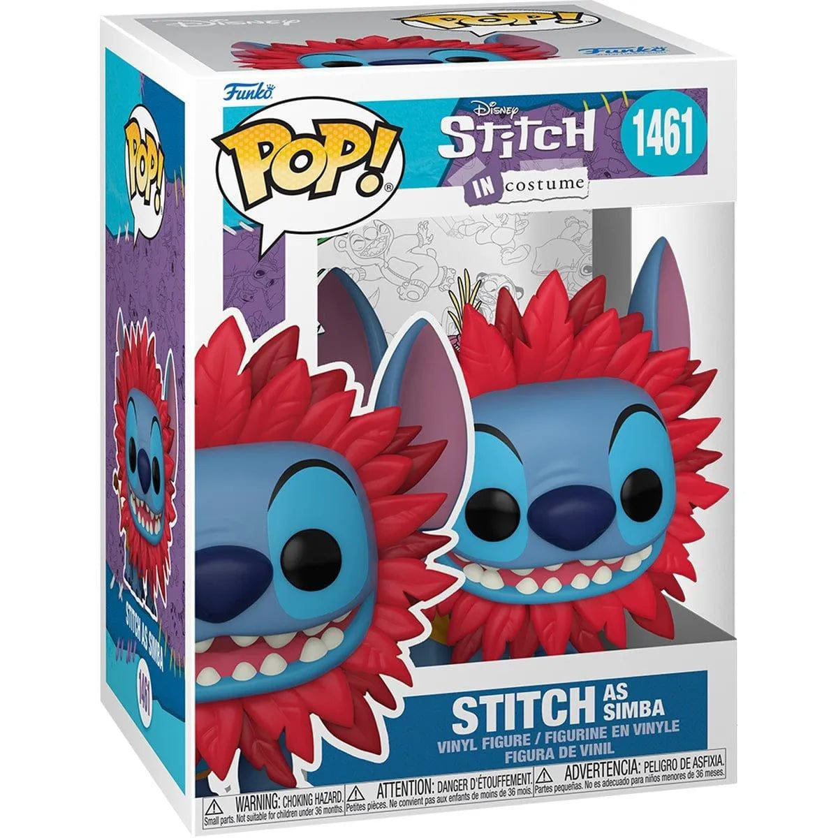 Funko Disney - Stitch Simba Costume Pop! Vinyl