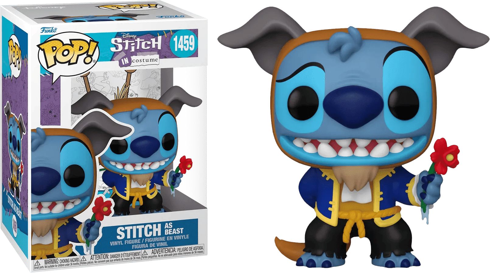 Funko Disney - Stitch Beast Costume Pop! Vinyl