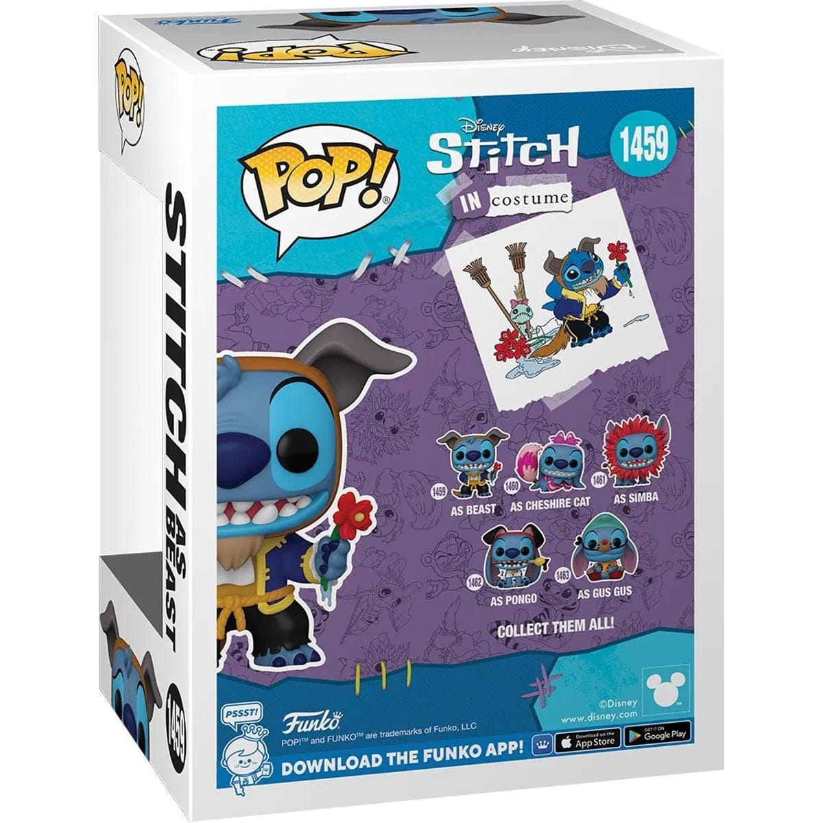 Funko Disney - Stitch Beast Costume Pop! Vinyl