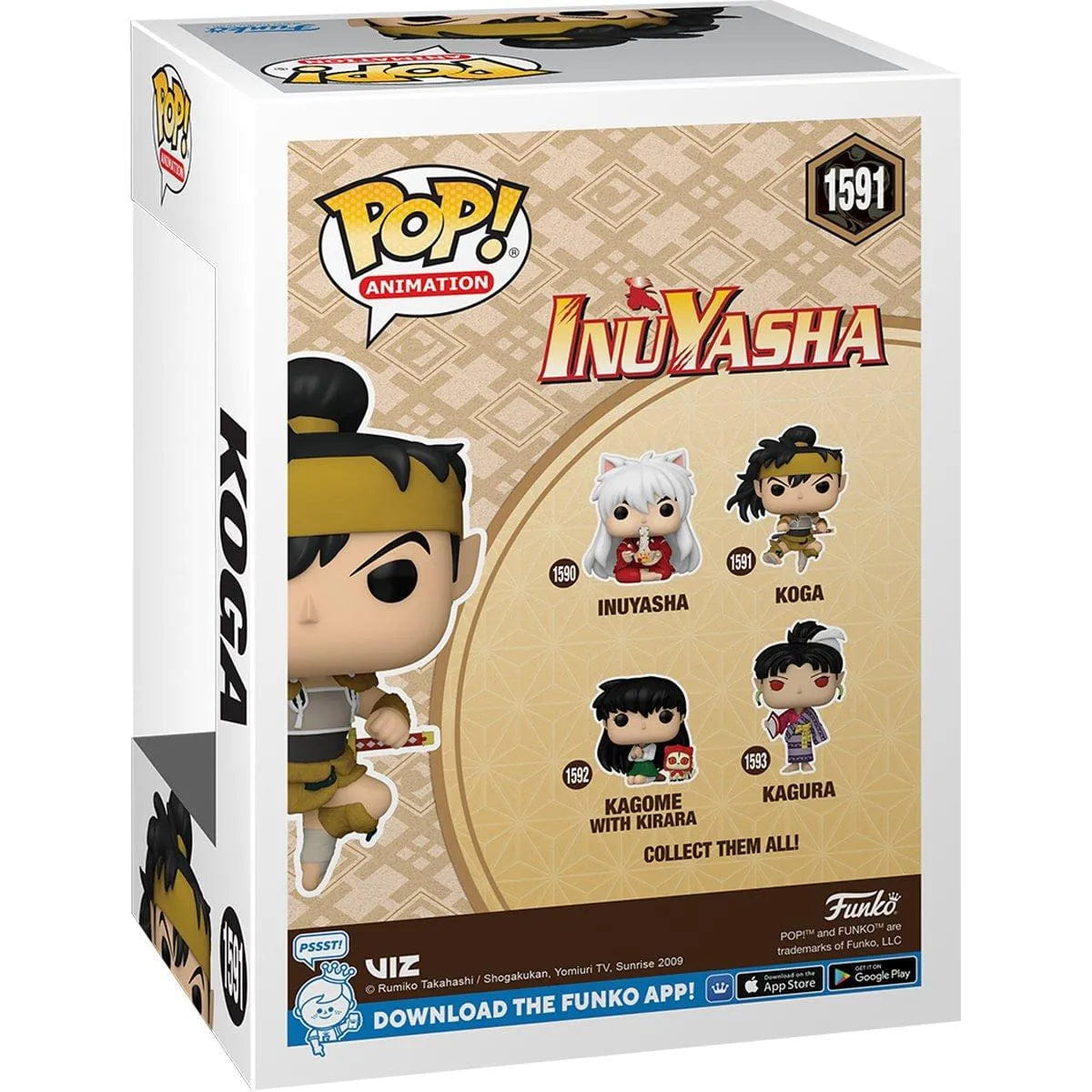 Funko InuYasha - Koga Pop! Vinyl