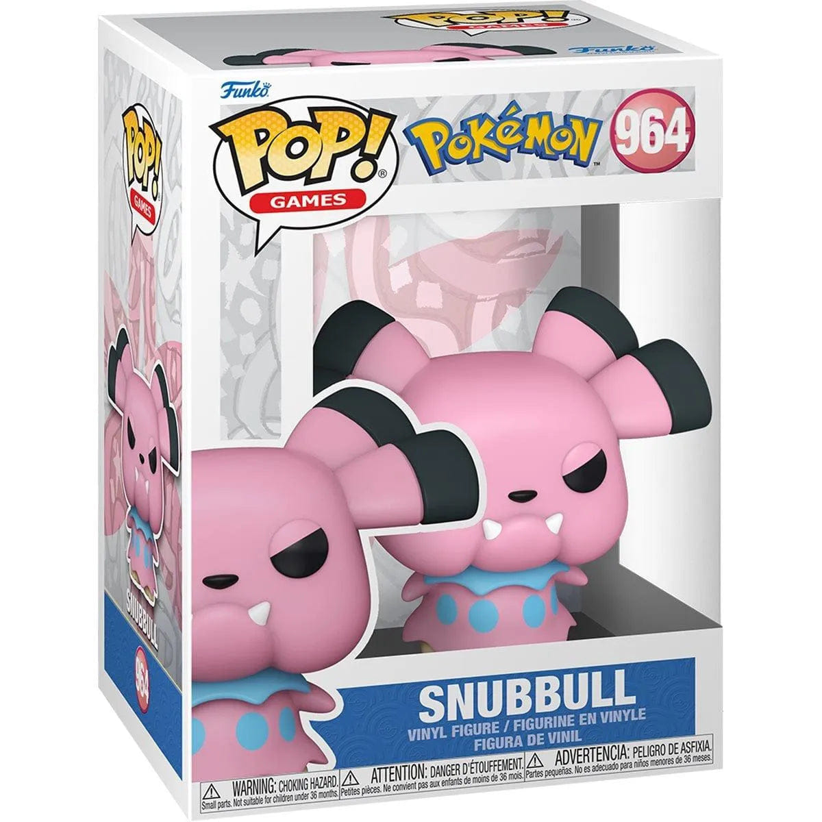 Funko Pokemon - Snubbull Pop! Vinyl [RS]
