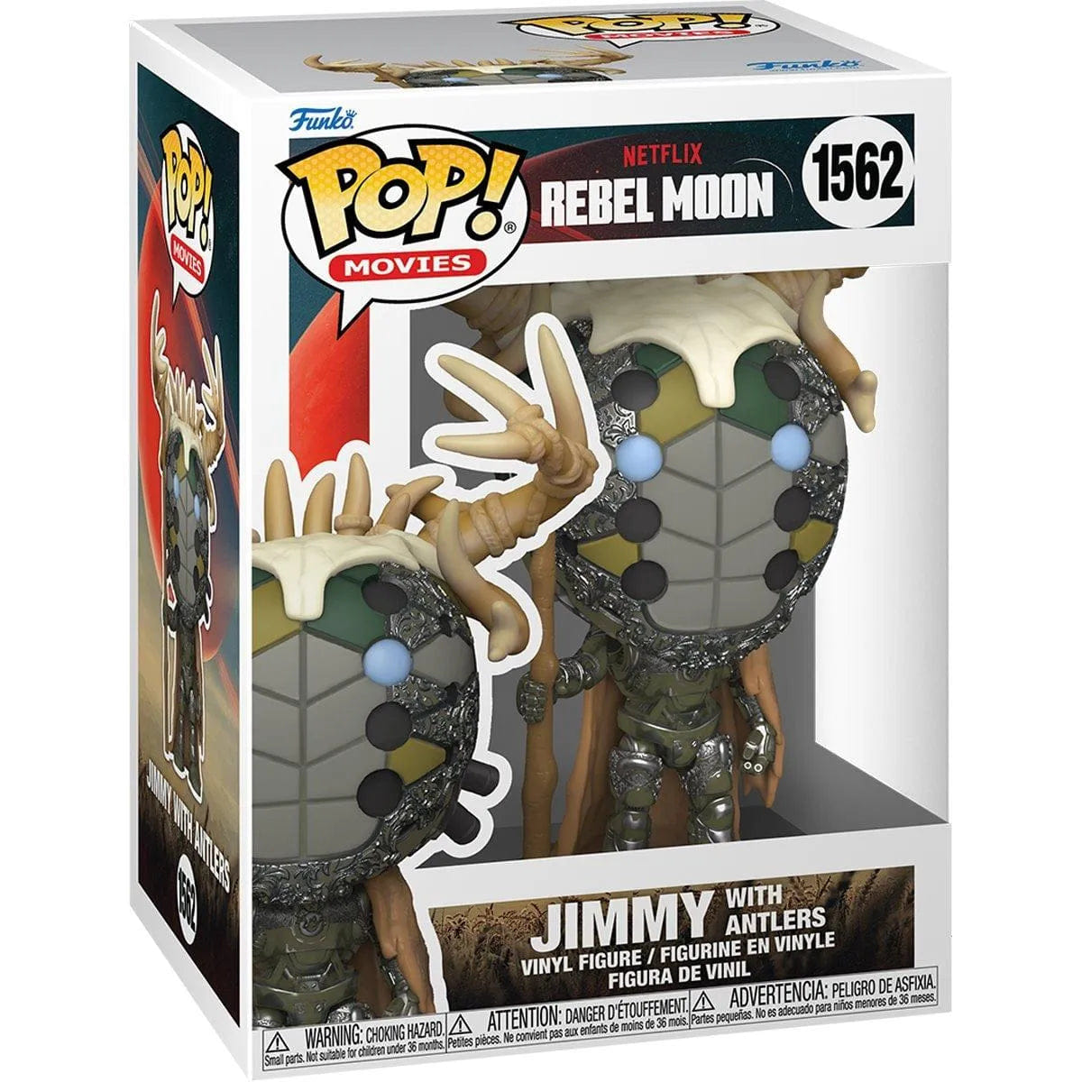Funko Rebel Moon (2023) - Jimmy with Antlers Pop! Vinyl