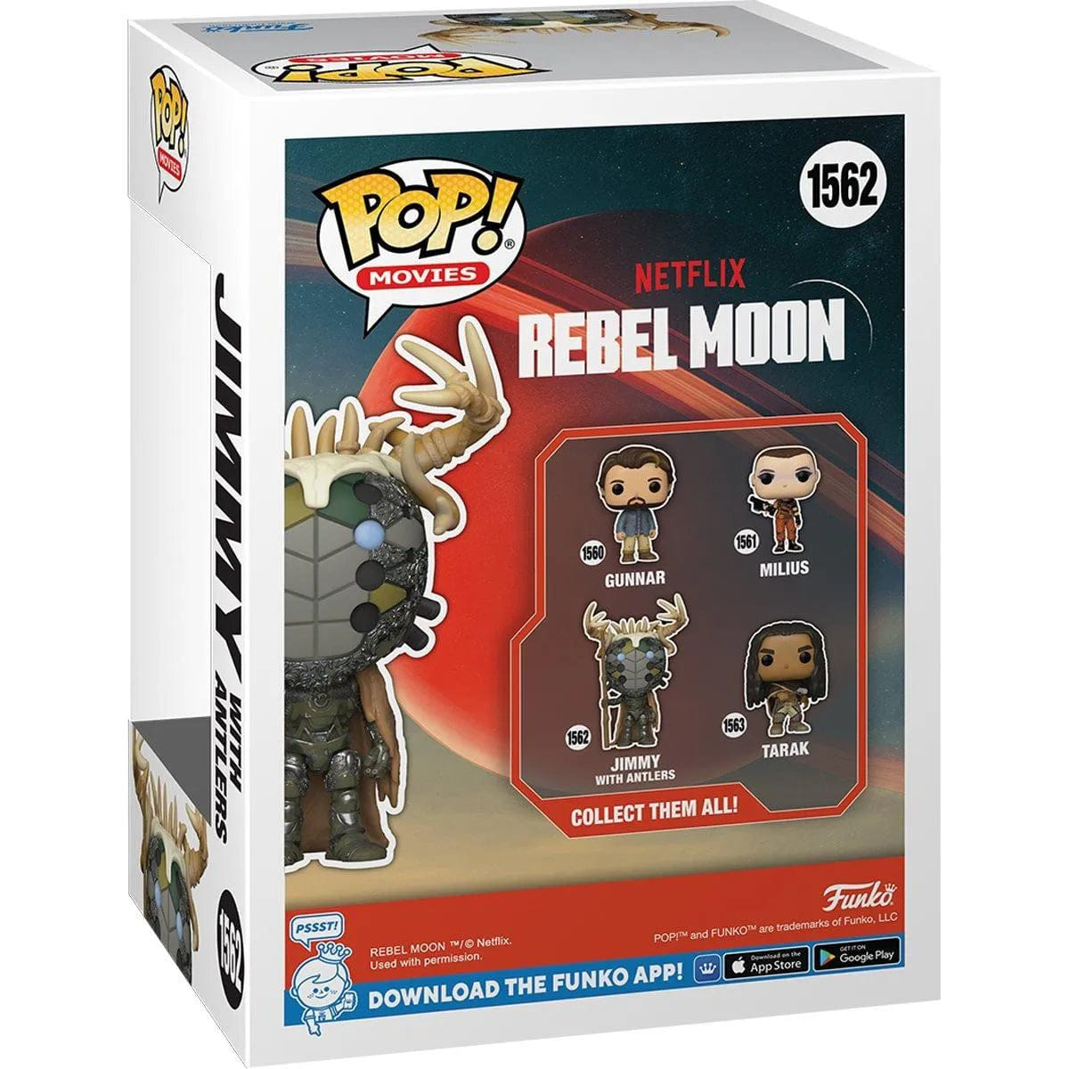 Funko Rebel Moon (2023) - Jimmy with Antlers Pop! Vinyl