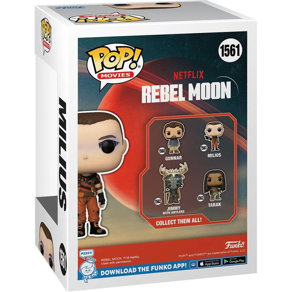 Funko Rebel Moon (2023) - Milius Pop! Vinyl