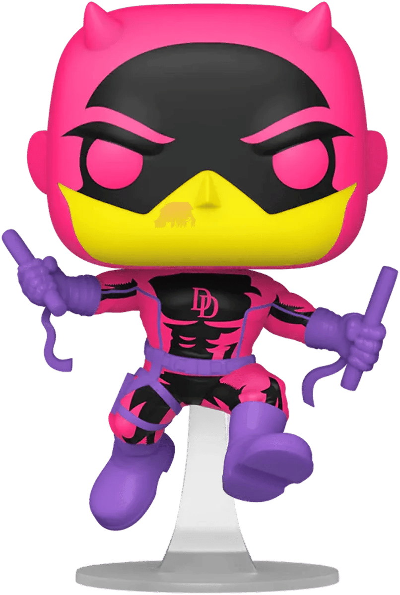Funko Marvel Comics - Daredevil (Classic) US Exclusive Blacklight Pop! Vinyl [RS]