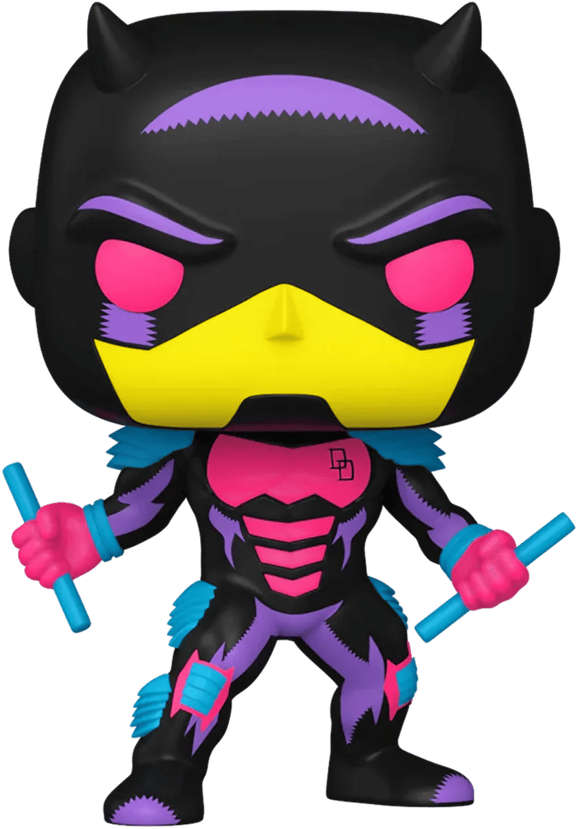 Funko Marvel Comics - Daredevil (Fall from Grace) US Exclusive Blacklight Pop! Vinyl [RS]