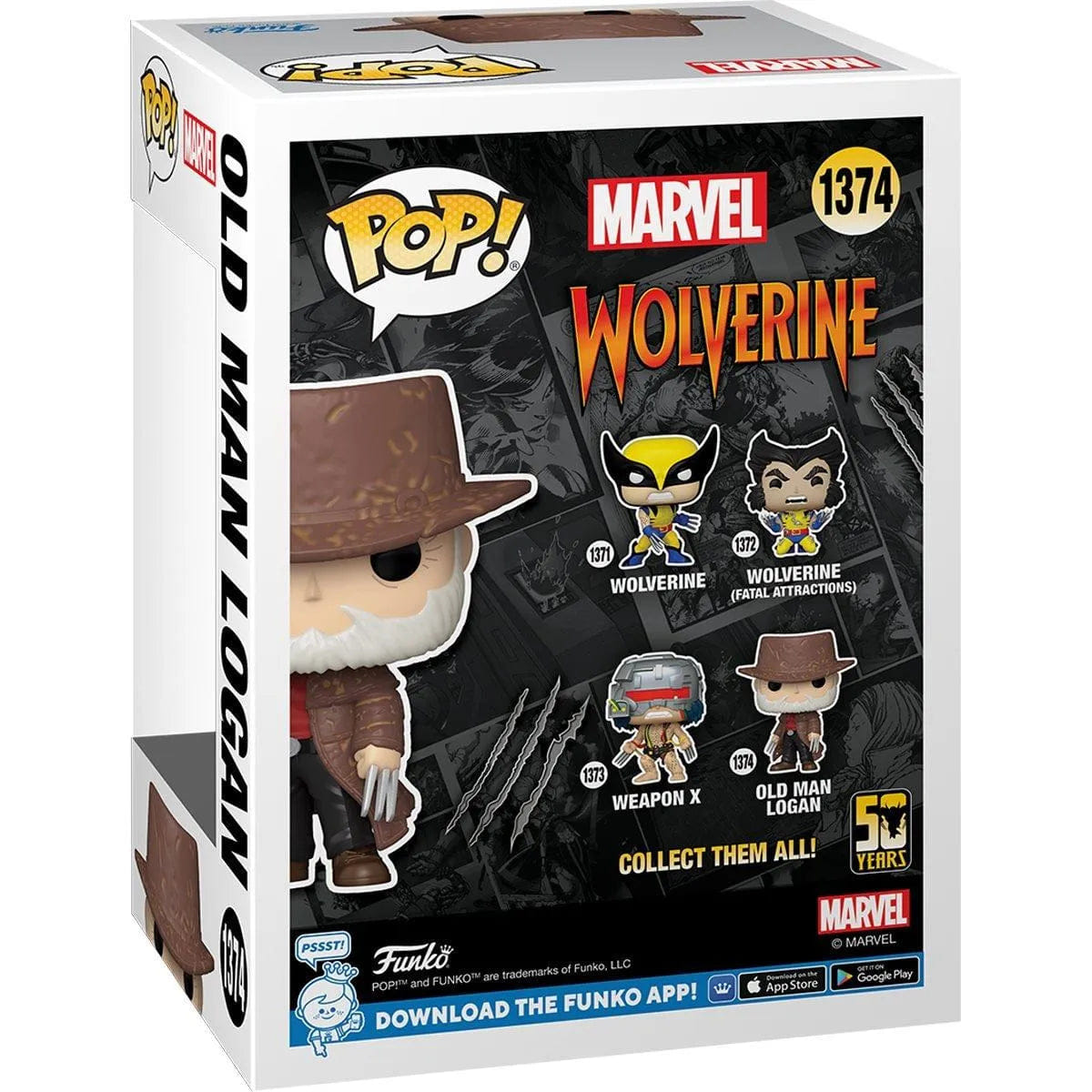 Funko Wolverine 50th Anniversary - Old Man Logan Pop! Vinyl