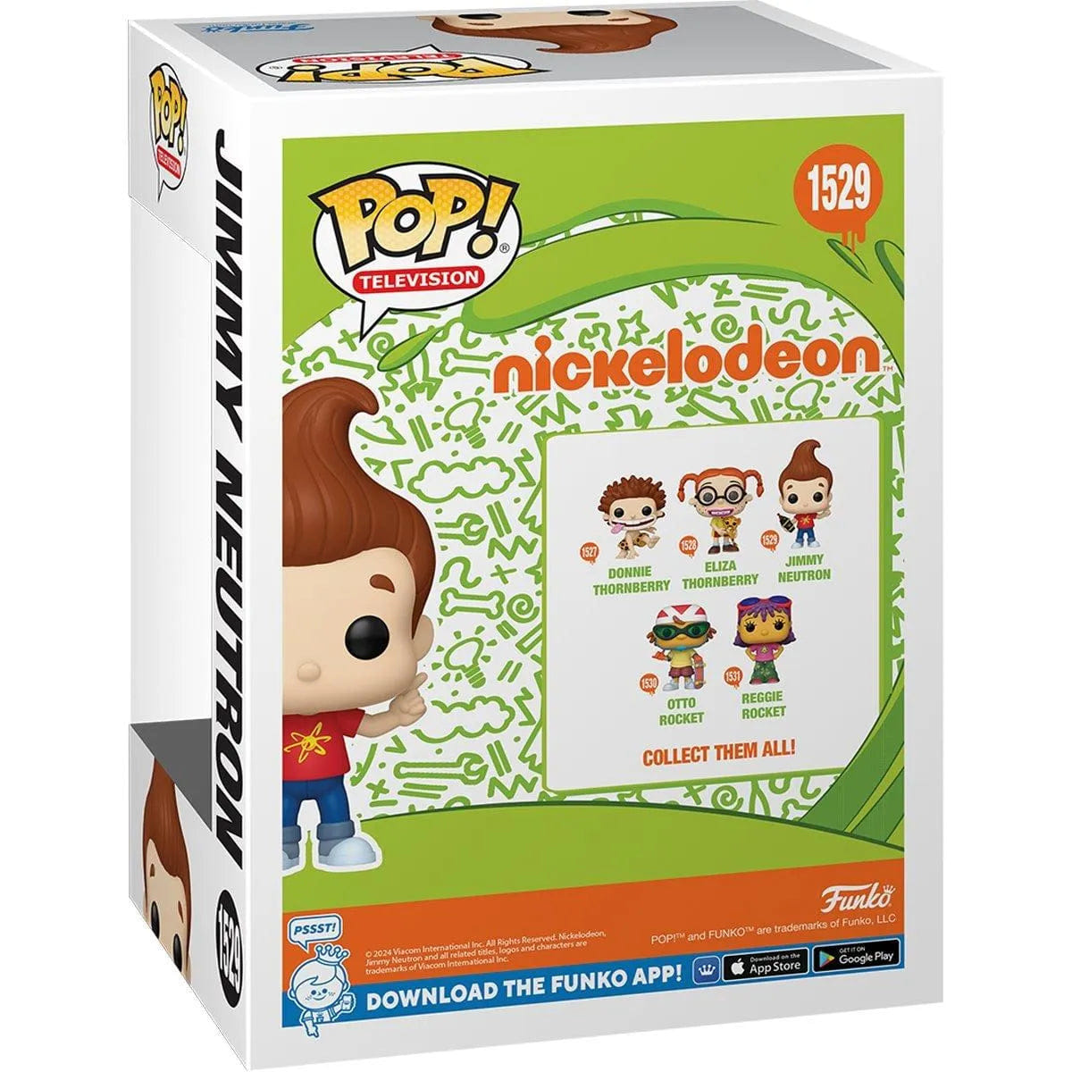 Funko Nickelodeon Rewind - Jimmy Neutron Pop! Vinyl