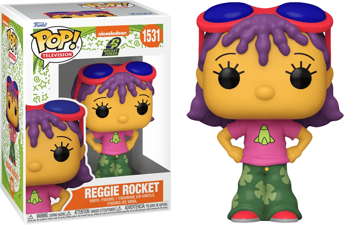 Funko Nickelodeon Rewind - Reggie Rocket Pop! Vinyl