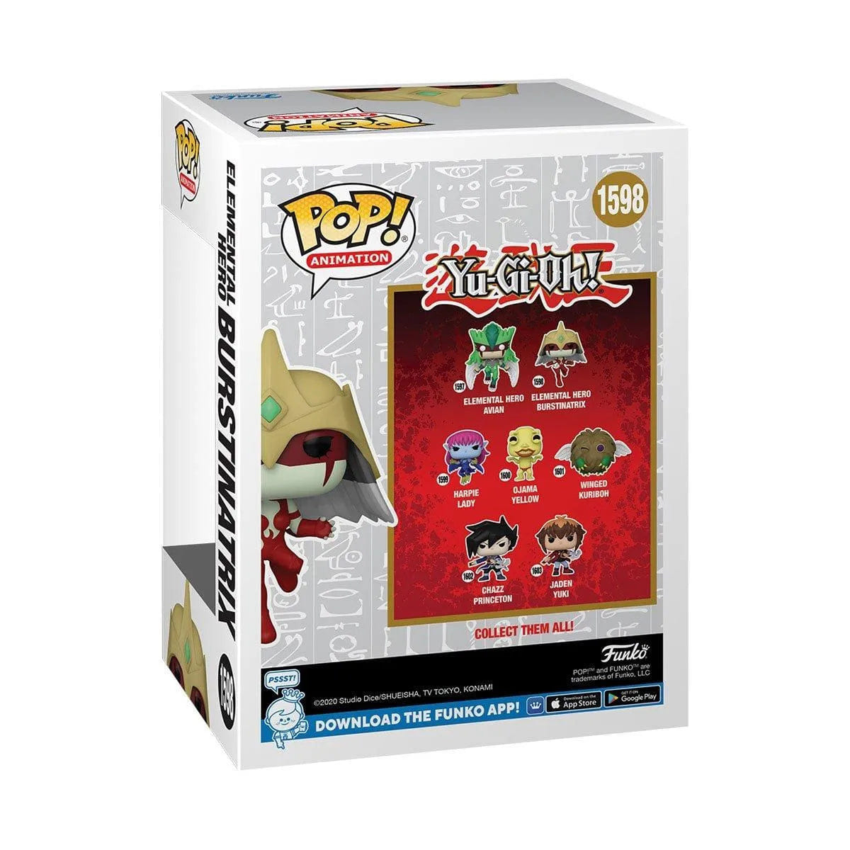 Funko Yu - Gi - Oh! - Elemental Hero Burstinatrix Pop! Vinyl